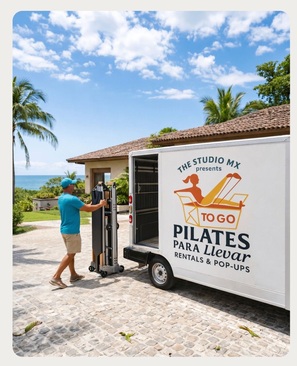 Pilates para Llevar portable reformers and off-site equipment